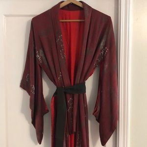 Vintage Silk Kimono